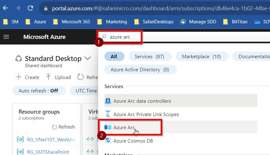2023-10-06 22_38_54-Standard Desktop - Microsoft Azure