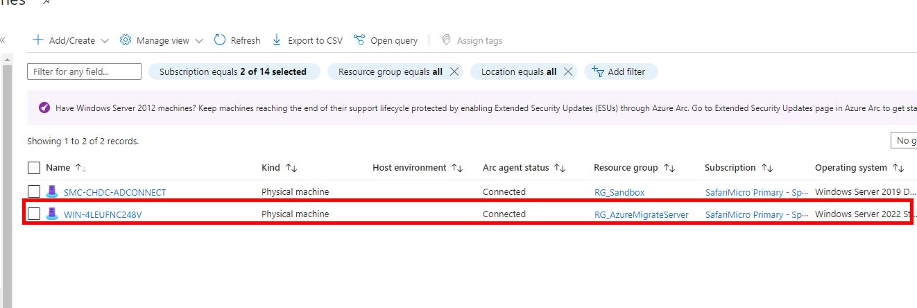 2023-10-10 08_45_46-Azure Arc - Microsoft Azure