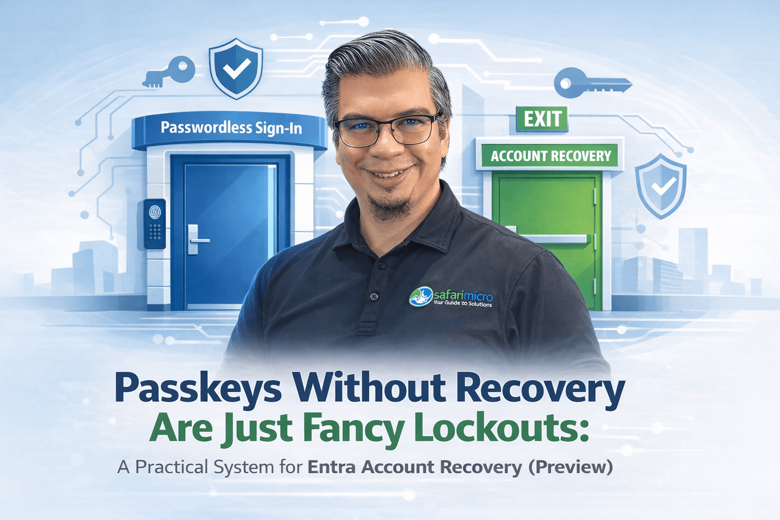 Passkeys Without Recovery Are Just Fancy Lockouts: A Practical System for Entra Account Recovery (Preview)