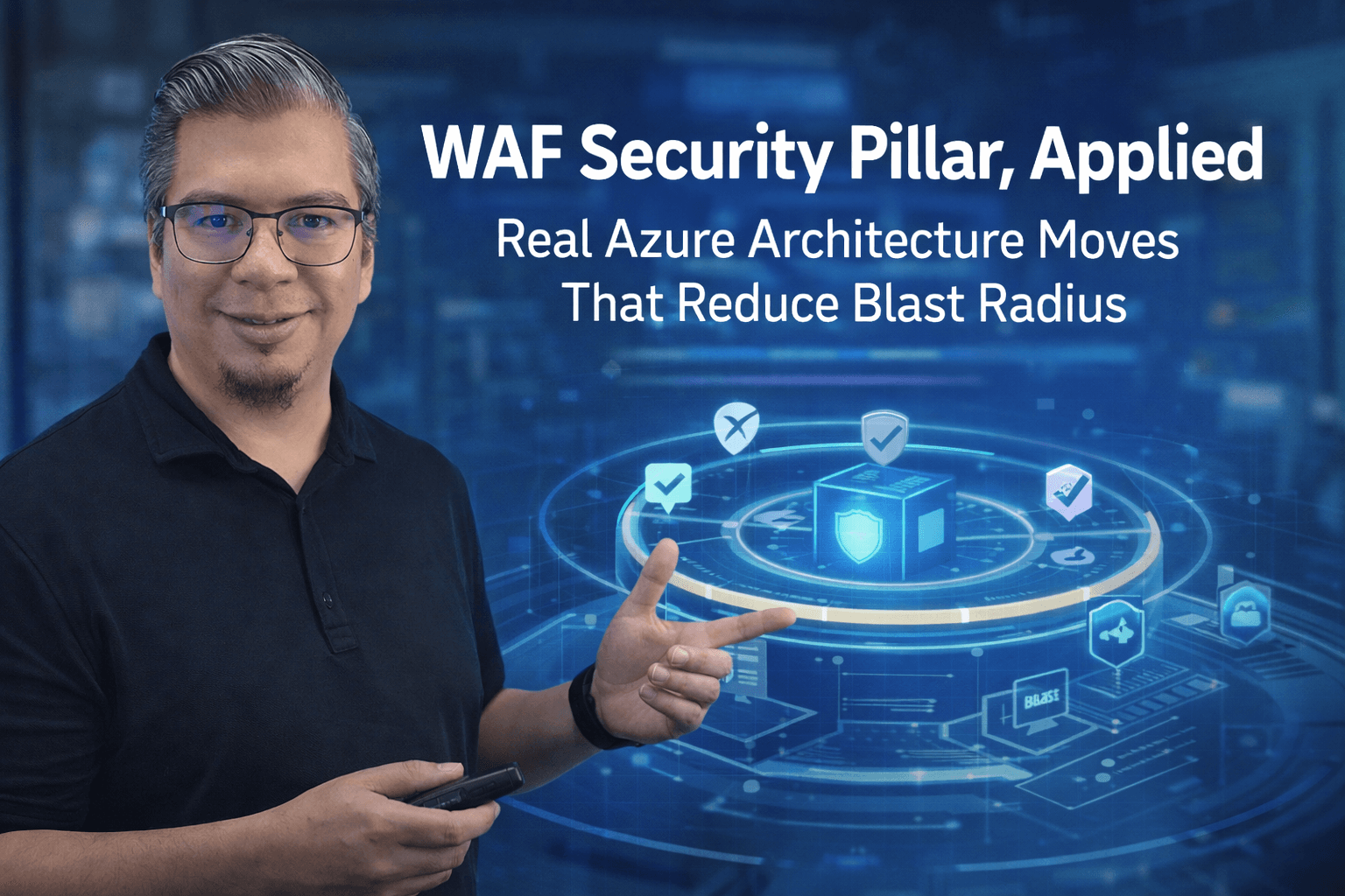 Azure WAF Security Pillar, Applied: Real Azure Architecture Moves That Reduce Blast Radius